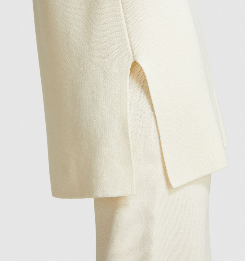 Knit vests - women's vests and sleeveless jackets - Creamy White | Sisley image number 5